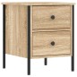 vidaXL Nachttische 2 Stk. Sonoma-Eiche 40x42x50 cm Holzwerkstoff vidaXL Nachttische 2 Stk. Sonoma-Eiche 40x42x50 cm Holzwerkstoff