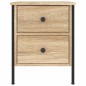 vidaXL Nachttische 2 Stk. Sonoma-Eiche 40x42x50 cm Holzwerkstoff vidaXL Nachttische 2 Stk. Sonoma-Eiche 40x42x50 cm Holzwerkstoff