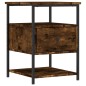 vidaXL Nachttische 2 Stk. Räuchereiche 40x42x56 cm Holzwerkstoff vidaXL Nachttische 2 Stk. Räuchereiche 40x42x56 cm Holzwerkstoff