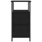 vidaXL Nachttisch Schwarz 30x60x60 cm Holzwerkstoff vidaXL Nachttisch Schwarz 30x60x60 cm Holzwerkstoff