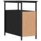 vidaXL Nachttisch Schwarz 30x60x60 cm Holzwerkstoff vidaXL Nachttisch Schwarz 30x60x60 cm Holzwerkstoff