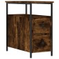 vidaXL Nachttische 2 Stk. Räuchereiche 30x60x60 cm Holzwerkstoff vidaXL Nachttische 2 Stk. Räuchereiche 30x60x60 cm Holzwerkstoff