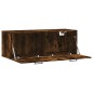 vidaXL Wandschrank Räuchereiche 100x36,5x35 cm Holzwerkstoff vidaXL Wandschrank Räuchereiche 100x36,5x35 cm Holzwerkstoff