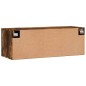 vidaXL Wandschrank Räuchereiche 100x36,5x35 cm Holzwerkstoff vidaXL Wandschrank Räuchereiche 100x36,5x35 cm Holzwerkstoff