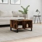 vidaXL Couchtisch Räuchereiche 60x50x36,5 cm Holzwerkstoff vidaXL Couchtisch Räuchereiche 60x50x36,5 cm Holzwerkstoff