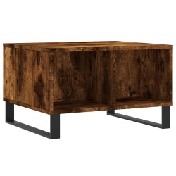 vidaXL Couchtisch Räuchereiche 60x50x36,5 cm Holzwerkstoff