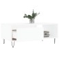 vidaXL Couchtisch Weiß 90x50x36,5 cm Holzwerkstoff vidaXL Couchtisch Weiß 90x50x36,5 cm Holzwerkstoff