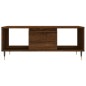 vidaXL Couchtisch Braun Eichen-Optik 90x50x36,5 cm Holzwerkstoff