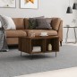 vidaXL Couchtisch Braun Eichen-Optik 60x50x36,5 cm Holzwerkstoff vidaXL Couchtisch Braun Eichen-Optik 60x50x36,5 cm Holzwerkstoff