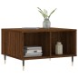 vidaXL Couchtisch Braun Eichen-Optik 60x50x36,5 cm Holzwerkstoff vidaXL Couchtisch Braun Eichen-Optik 60x50x36,5 cm Holzwerkstoff