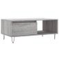 vidaXL Couchtisch Grau Sonoma 90x50x36,5 cm Holzwerkstoff vidaXL Couchtisch Grau Sonoma 90x50x36,5 cm Holzwerkstoff