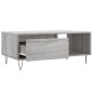 vidaXL Couchtisch Grau Sonoma 90x50x36,5 cm Holzwerkstoff vidaXL Couchtisch Grau Sonoma 90x50x36,5 cm Holzwerkstoff