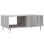 vidaXL Couchtisch Grau Sonoma 90x50x36,5 cm Holzwerkstoff vidaXL Couchtisch Grau Sonoma 90x50x36,5 cm Holzwerkstoff
