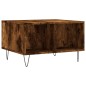 vidaXL Couchtisch Räuchereiche 60x50x36,5 cm Holzwerkstoff vidaXL Couchtisch Räuchereiche 60x50x36,5 cm Holzwerkstoff