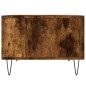 vidaXL Couchtisch Räuchereiche 60x50x36,5 cm Holzwerkstoff vidaXL Couchtisch Räuchereiche 60x50x36,5 cm Holzwerkstoff