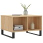 vidaXL Couchtisch Sonoma-Eiche 60x50x36,5 cm Holzwerkstoff vidaXL Couchtisch Sonoma-Eiche 60x50x36,5 cm Holzwerkstoff