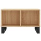 vidaXL Couchtisch Sonoma-Eiche 60x50x36,5 cm Holzwerkstoff vidaXL Couchtisch Sonoma-Eiche 60x50x36,5 cm Holzwerkstoff