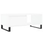 vidaXL Couchtisch Weiß 90x50x36,5 cm Holzwerkstoff vidaXL Couchtisch Weiß 90x50x36,5 cm Holzwerkstoff