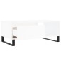 vidaXL Couchtisch Weiß 90x50x36,5 cm Holzwerkstoff vidaXL Couchtisch Weiß 90x50x36,5 cm Holzwerkstoff