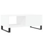 vidaXL Couchtisch Weiß 90x50x36,5 cm Holzwerkstoff vidaXL Couchtisch Weiß 90x50x36,5 cm Holzwerkstoff