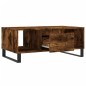 vidaXL Couchtisch Räuchereiche 90x50x36,5 cm Holzwerkstoff vidaXL Couchtisch Räuchereiche 90x50x36,5 cm Holzwerkstoff