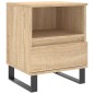 vidaXL Nachttische 2 Stk. Sonoma-Eiche 40x35x50 cm Holzwerkstoff vidaXL Nachttische 2 Stk. Sonoma-Eiche 40x35x50 cm Holzwerkstoff