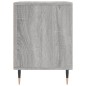 vidaXL Nachttisch Grau Sonoma 40x35x50 cm Holzwerkstoff vidaXL Nachttisch Grau Sonoma 40x35x50 cm Holzwerkstoff