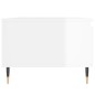 vidaXL Couchtisch Hochglanz-Weiß 90x50x36,5 cm Holzwerkstoff vidaXL Couchtisch Hochglanz-Weiß 90x50x36,5 cm Holzwerkstoff