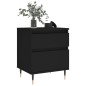 vidaXL Nachttische 2 Stk. Schwarz 40x35x50 cm Holzwerkstoff vidaXL Nachttische 2 Stk. Schwarz 40x35x50 cm Holzwerkstoff