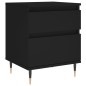 vidaXL Nachttische 2 Stk. Schwarz 40x35x50 cm Holzwerkstoff vidaXL Nachttische 2 Stk. Schwarz 40x35x50 cm Holzwerkstoff