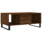 vidaXL Couchtisch Braun Eichen-Optik 90x50x36,5 cm Holzwerkstoff vidaXL Couchtisch Braun Eichen-Optik 90x50x36,5 cm Holzwerkstoff