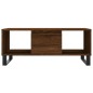 vidaXL Couchtisch Braun Eichen-Optik 90x50x36,5 cm Holzwerkstoff vidaXL Couchtisch Braun Eichen-Optik 90x50x36,5 cm Holzwerkstoff