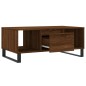 vidaXL Couchtisch Braun Eichen-Optik 90x50x36,5 cm Holzwerkstoff vidaXL Couchtisch Braun Eichen-Optik 90x50x36,5 cm Holzwerkstoff