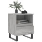 vidaXL Nachttisch Grau Sonoma 40x35x50 cm Holzwerkstoff vidaXL Nachttisch Grau Sonoma 40x35x50 cm Holzwerkstoff