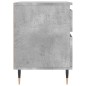 vidaXL Nachttisch Betongrau 40x35x50 cm Holzwerkstoff vidaXL Nachttisch Betongrau 40x35x50 cm Holzwerkstoff