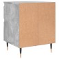 vidaXL Nachttisch Betongrau 40x35x50 cm Holzwerkstoff vidaXL Nachttisch Betongrau 40x35x50 cm Holzwerkstoff