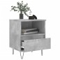 vidaXL Nachttische 2 Stk. Betongrau 40x35x50 cm Holzwerkstoff vidaXL Nachttische 2 Stk. Betongrau 40x35x50 cm Holzwerkstoff