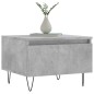 vidaXL Couchtisch Betongrau 50x46x35 cm Holzwerkstoff vidaXL Couchtisch Betongrau 50x46x35 cm Holzwerkstoff