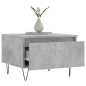 vidaXL Couchtisch Betongrau 50x46x35 cm Holzwerkstoff vidaXL Couchtisch Betongrau 50x46x35 cm Holzwerkstoff