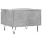 vidaXL Couchtisch Betongrau 50x46x35 cm Holzwerkstoff vidaXL Couchtisch Betongrau 50x46x35 cm Holzwerkstoff
