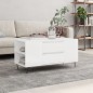 vidaXL Couchtisch Hochglanz-Weiß 102x44,5x50 cm Holzwerkstoff vidaXL Couchtisch Hochglanz-Weiß 102x44,5x50 cm Holzwerkstoff