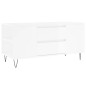 vidaXL Couchtisch Hochglanz-Weiß 102x44,5x50 cm Holzwerkstoff vidaXL Couchtisch Hochglanz-Weiß 102x44,5x50 cm Holzwerkstoff