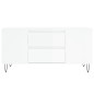 vidaXL Couchtisch Hochglanz-Weiß 102x44,5x50 cm Holzwerkstoff vidaXL Couchtisch Hochglanz-Weiß 102x44,5x50 cm Holzwerkstoff