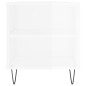 vidaXL Couchtisch Hochglanz-Weiß 102x44,5x50 cm Holzwerkstoff vidaXL Couchtisch Hochglanz-Weiß 102x44,5x50 cm Holzwerkstoff