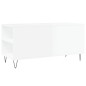 vidaXL Couchtisch Hochglanz-Weiß 102x44,5x50 cm Holzwerkstoff vidaXL Couchtisch Hochglanz-Weiß 102x44,5x50 cm Holzwerkstoff