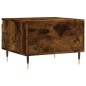 vidaXL Couchtisch Räuchereiche 50x46x35 cm Holzwerkstoff vidaXL Couchtisch Räuchereiche 50x46x35 cm Holzwerkstoff