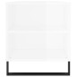 vidaXL Couchtisch Hochglanz-Weiß 102x44,5x50 cm Holzwerkstoff vidaXL Couchtisch Hochglanz-Weiß 102x44,5x50 cm Holzwerkstoff
