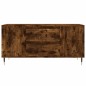 vidaXL Couchtisch Räuchereiche 102x44,5x50 cm Holzwerkstoff vidaXL Couchtisch Räuchereiche 102x44,5x50 cm Holzwerkstoff