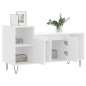 vidaXL TV-Schrank Weiß 100x35x55 cm Holzwerkstoff vidaXL TV-Schrank Weiß 100x35x55 cm Holzwerkstoff