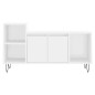 vidaXL TV-Schrank Weiß 100x35x55 cm Holzwerkstoff vidaXL TV-Schrank Weiß 100x35x55 cm Holzwerkstoff